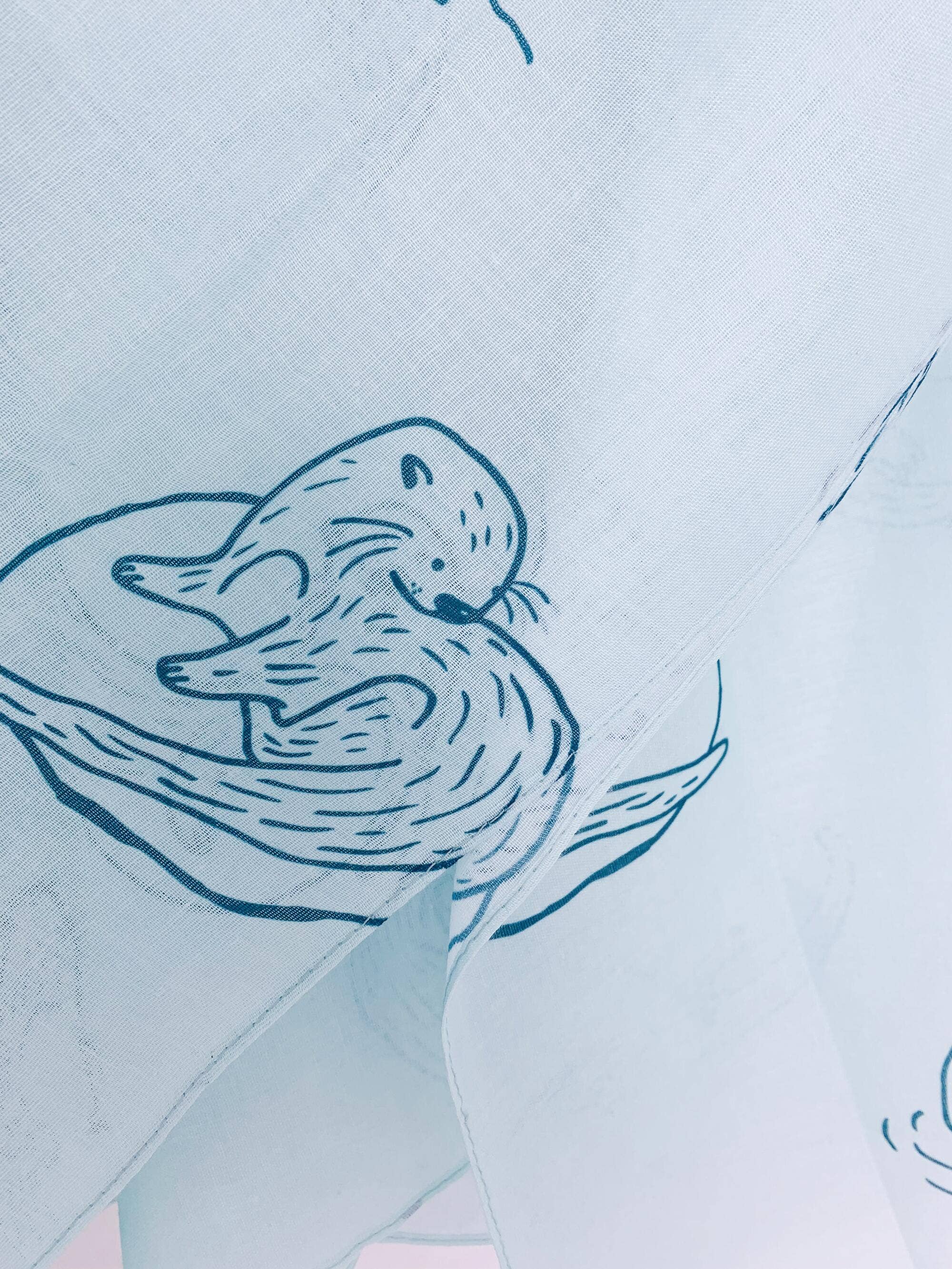 JC Sunny Fashion – Großhandel Kimono – Damen – JC062767 Aqua-Seelöwen-Kimono4