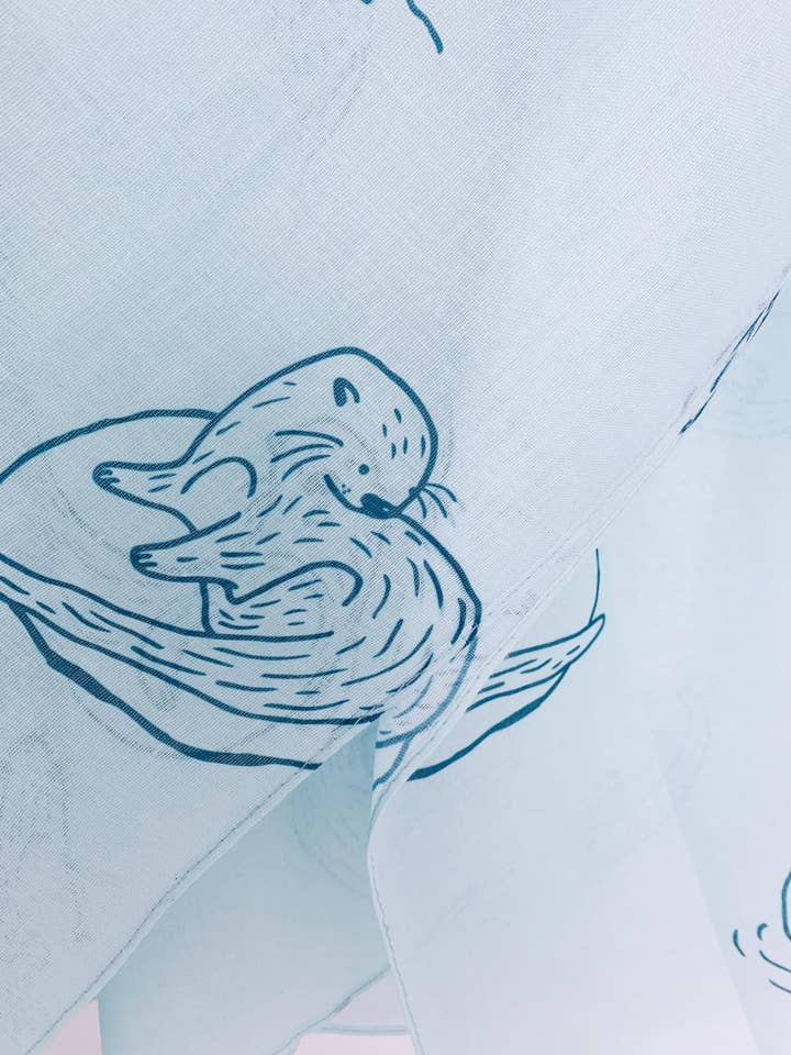 JC Sunny Fashion – Großhandel Kimono – Damen – JC062767 Aqua-Seelöwen-Kimono4