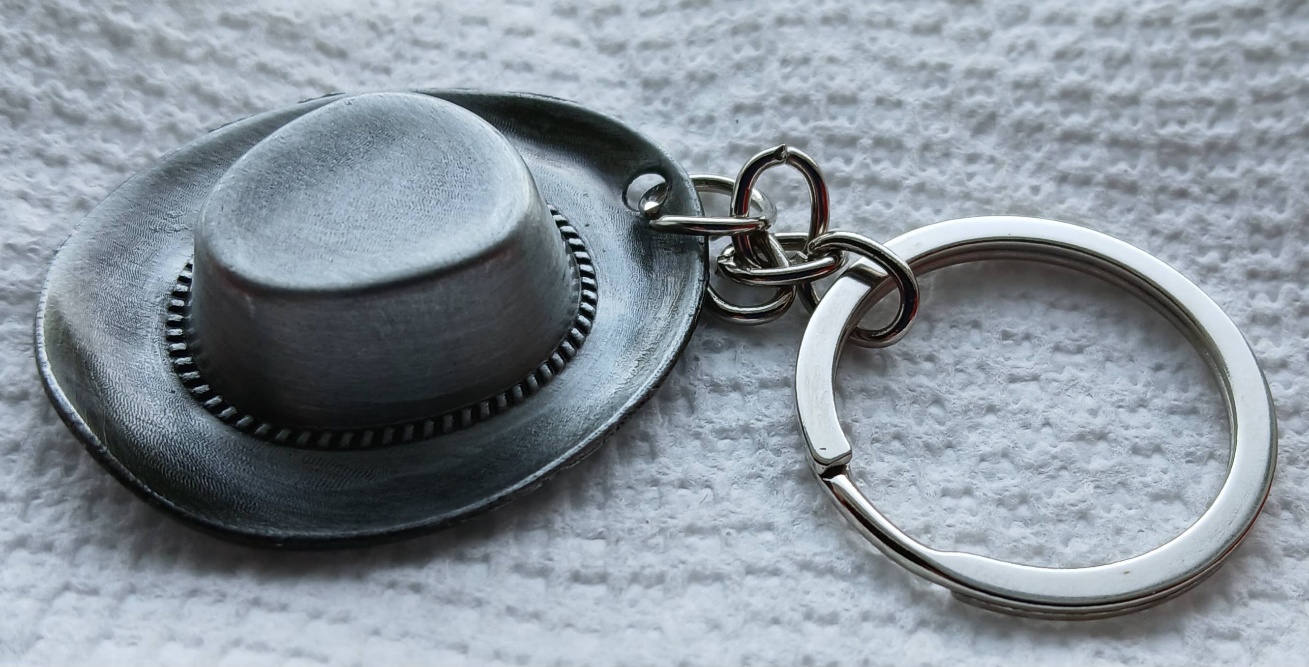 Equestrian Collections – Engroshandel Nøglering - Unisex – Cowboyhat metalnøglering0