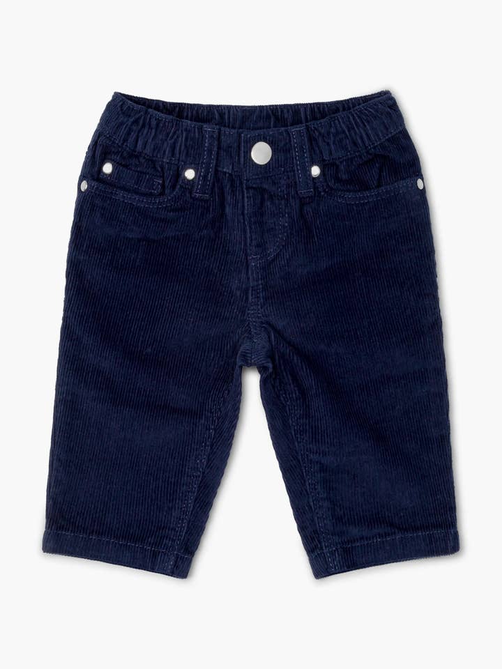 Corduroy Pants_Navy for wholesale by Monica + Andy