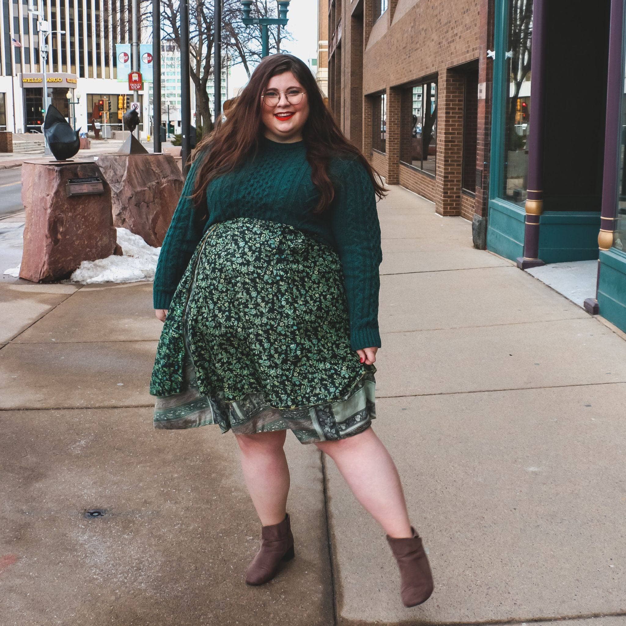 Darn Good Yarn - Wholesale Skirt - Women's - Knee-Length: "Mini" Sari Wrap Skirts18