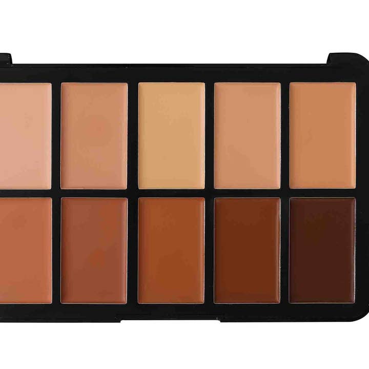 Efon International Corp. - Wholesale Makeup Highlighter - Prolux Contour 10 Shades Creamy Makeup Highlighter Palette2