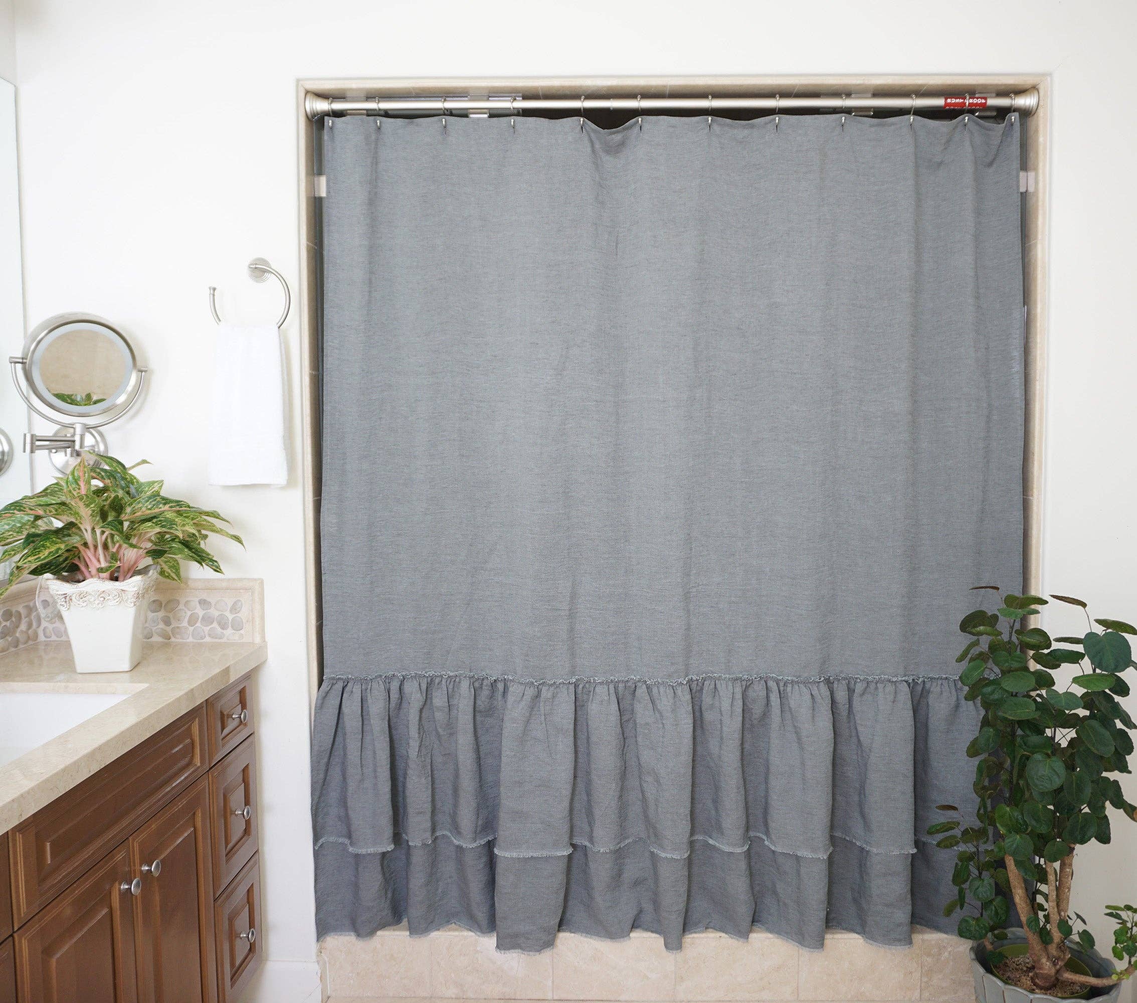 Native Linum - Wholesale Shower Curtain - Tara Shower Curtain6