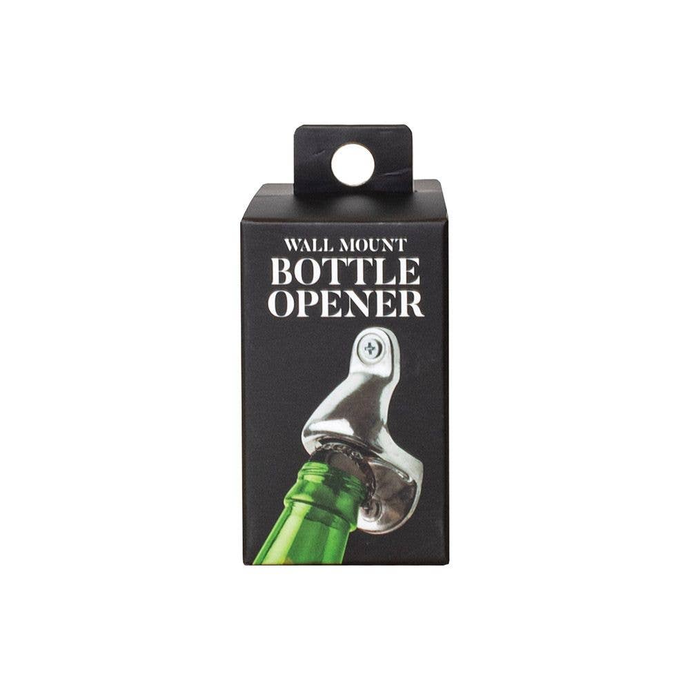 HIC - Harold Import Co. - Wholesale Kitchen Tool/Gadget - HIC Bar Wall-Mounted Bottle Opener1