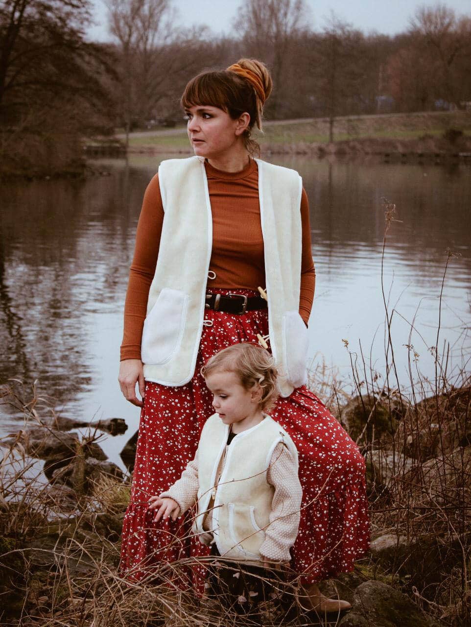 Schaapmaatje - Wholesale Outerwear Vest - Kids - Beige woolen bodywarmer baby/child10