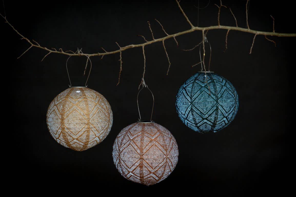 Allsop Home & Garden - Wholesale Outdoor/Lawn Light - Stella Market 12" Globe Solar Lantern - Bronze8