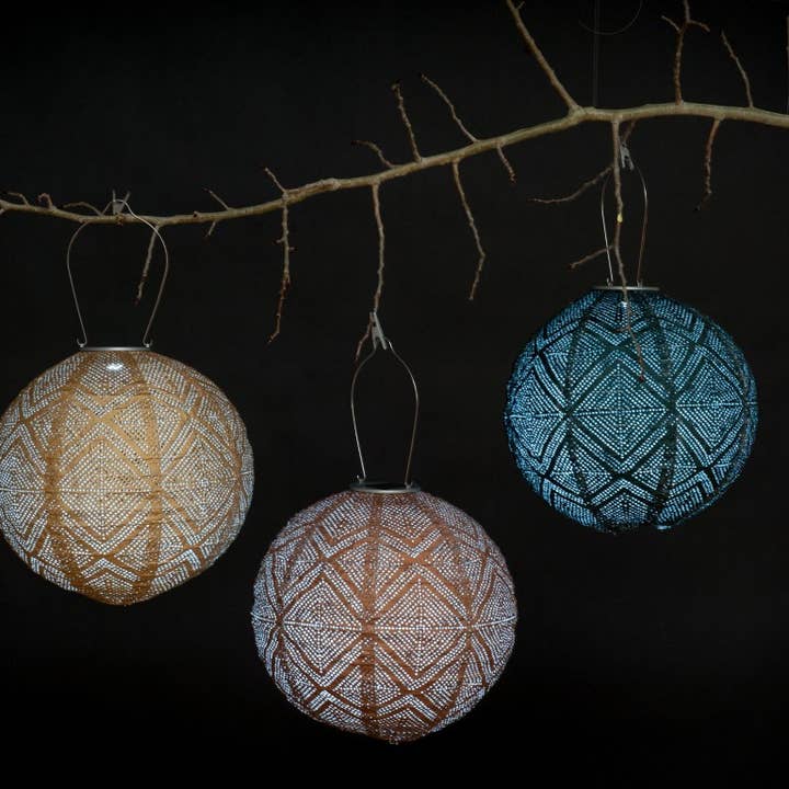 Allsop Home & Garden - Wholesale Outdoor/Lawn Light - Stella Market 12" Globe Solar Lantern - Bronze8