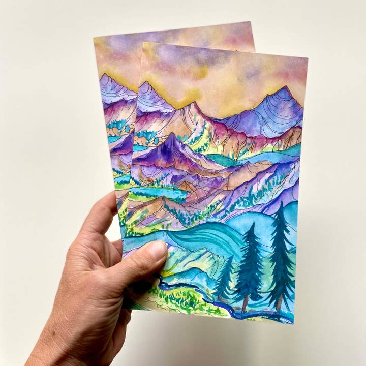 Mountain Art Notebook : Magicland for wholesale by Sarah Uhl