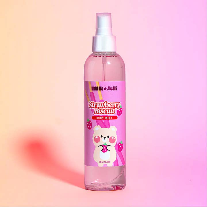 Milk Jelli - Wholesale Face & Body Mist/Water - Strawberry Biscuit - H2O Body Mist