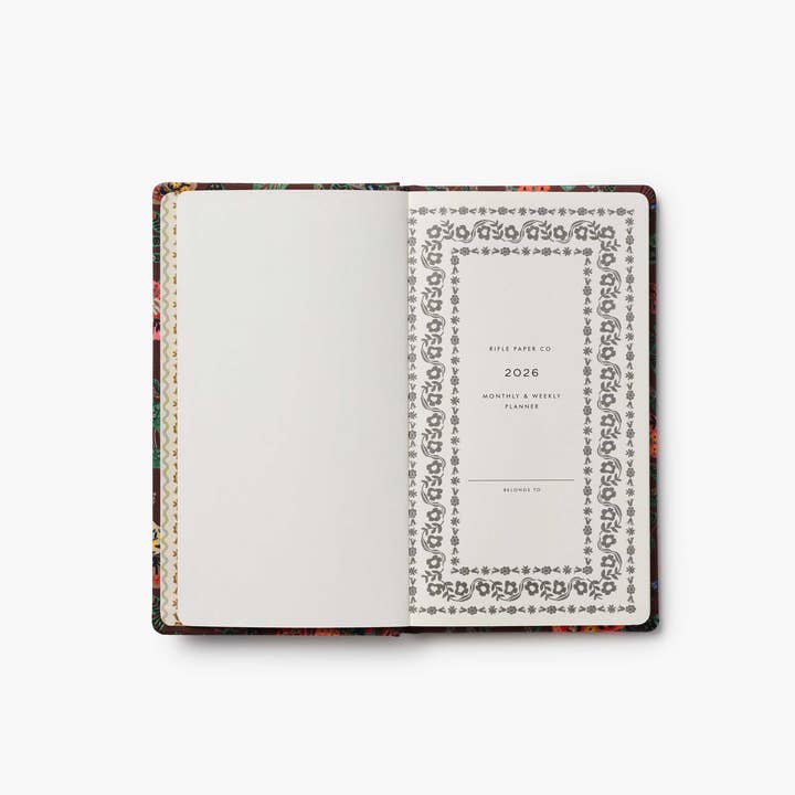 Rifle Paper Co. - Wholesale Planner - 2026 Gracie 12-Month Hardcover Pocket Planner1