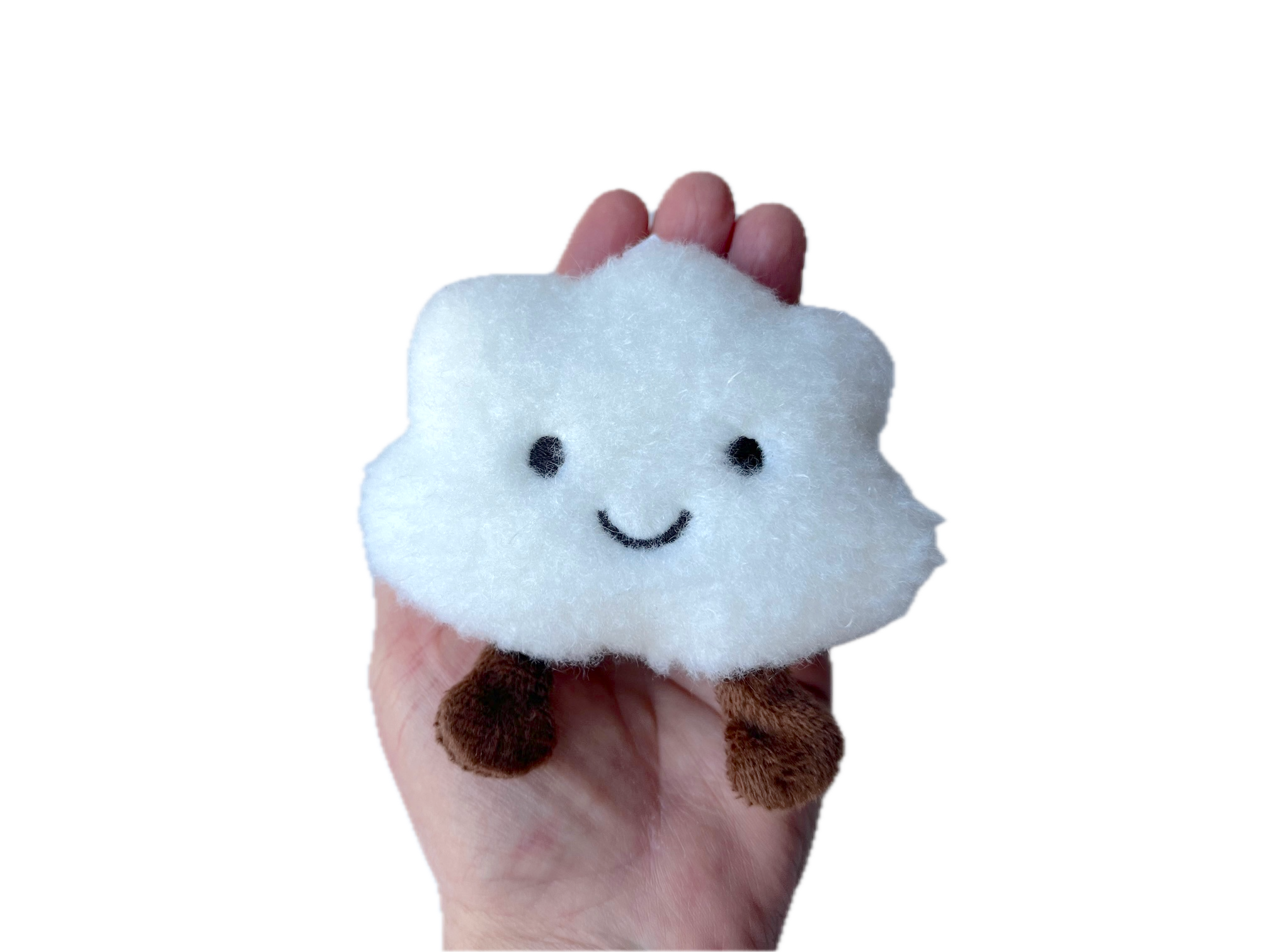 The Gifted Rat - Wholesale Stuffed/Plush Toy - Kids & Baby - Small Plush Cloud Bag Charm Keychain Pocket Friend 1