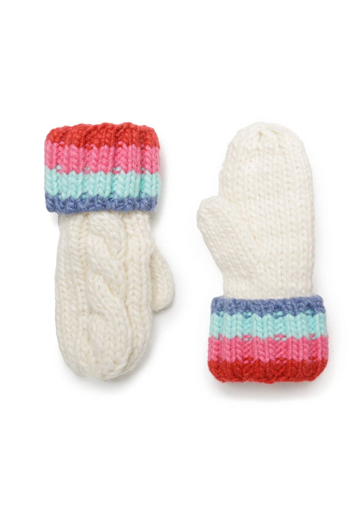 Minoti sp. z o.o. – Engroshandel Hue - Børn – Pigernes pomponhat og handskesæt creme 6m-8y3