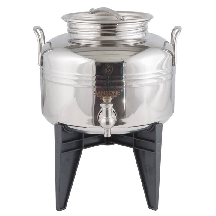 The Olive Oil Source - Wholesale Oil/Vinegar Dispenser - 5 Liter Fusti with Spigot