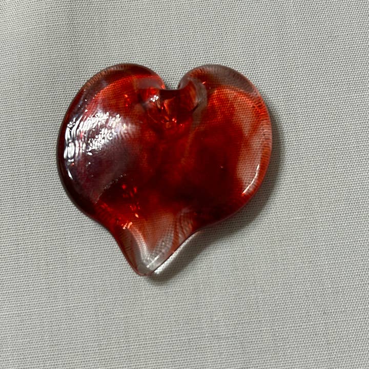 Terrapin Glass Gardens - Vente Décorations de table - Cœurs en verre sculptés à la main fabriqués aux États-Unis1