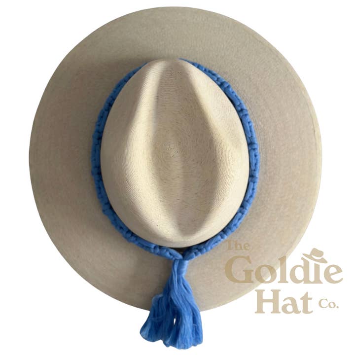 La Paz Hat Blue for wholesale by The Goldie Hat Co