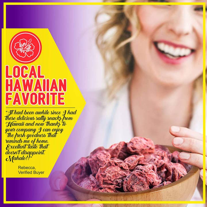 Snack Hawaii – Fruta seca/desidratada por atacado – Vermelho Li Hing Mui5