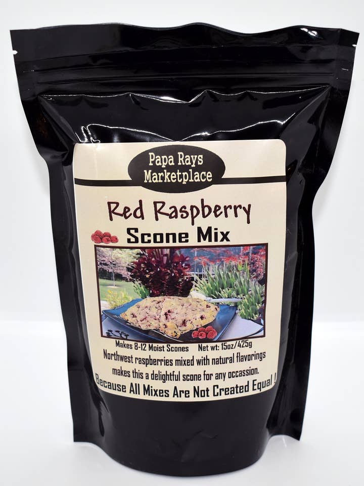 Mix Scone de Framboesa Vermelha por atacado de Papa Ray's Marketplace