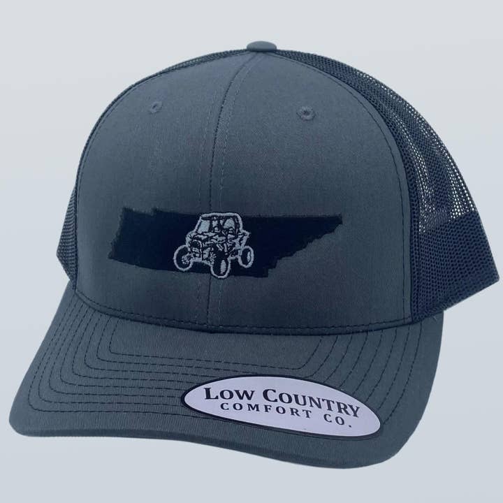 Chapeau Tennessee Side By Side Charcoal/Noir pour la vente par Riverbed Threads