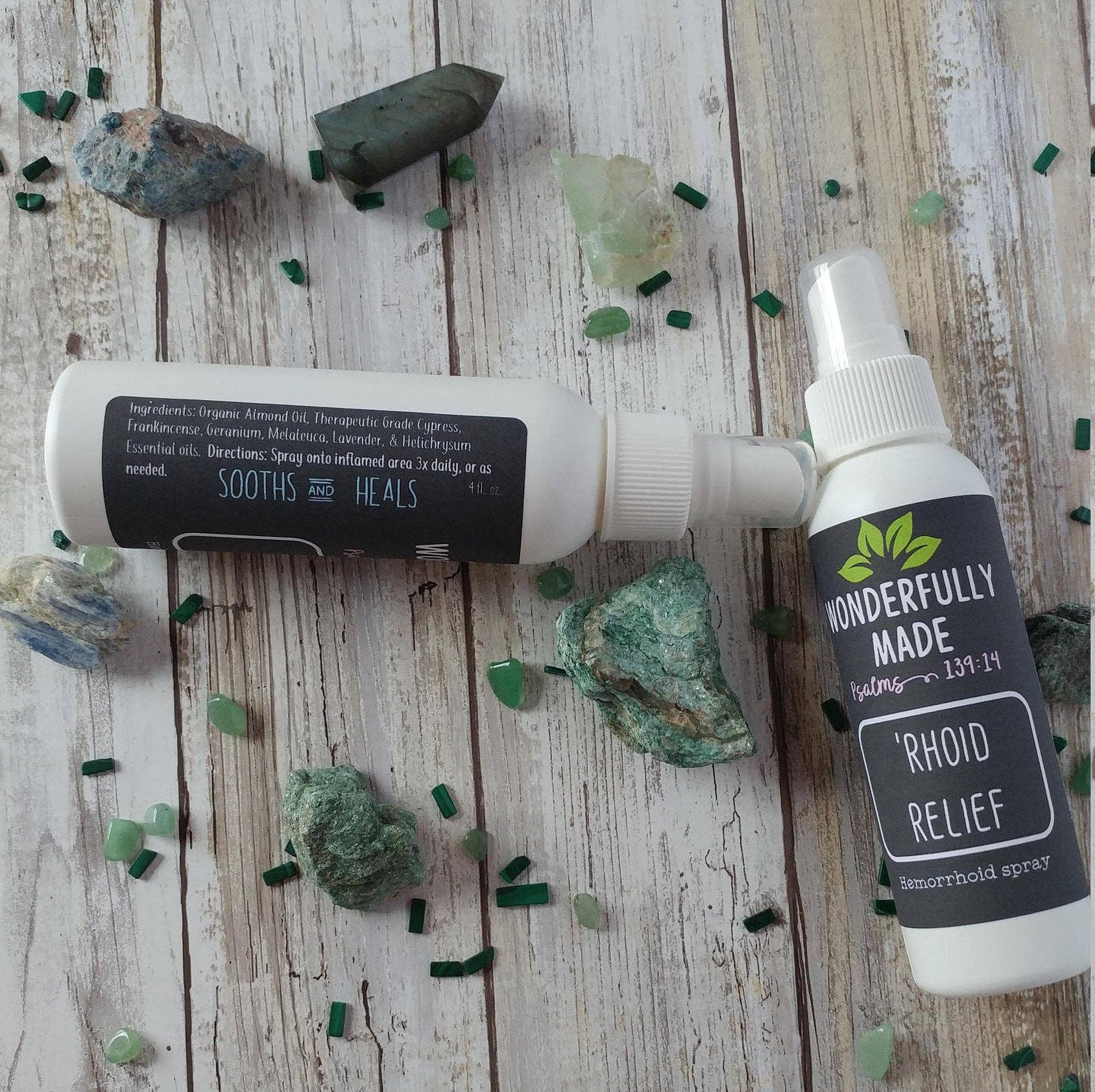 Wonderfully Made .love - Wholesale Pain Relief Spray/Cream - Rhoid Relief Hemorrhoid Spray2