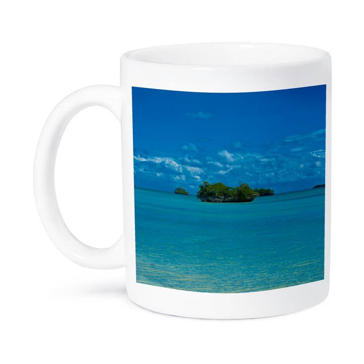 3dRose – Caneca por atacado – 3dRose, Ilha dos Pinheiros, Nova Caledónia, Melanésia, Pacífico Sul, Caneca8