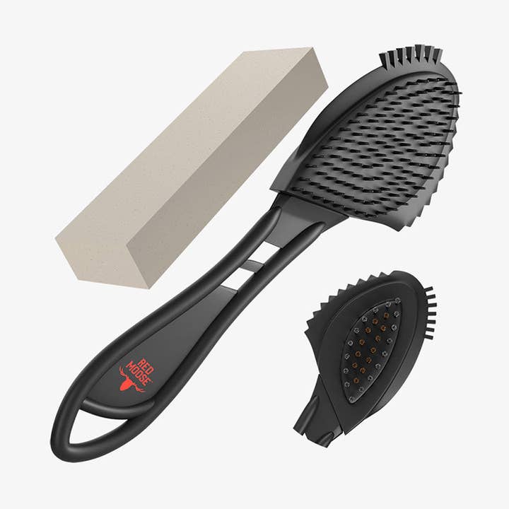 Suede Brush and Eraser Set for wholesale by Red Moose