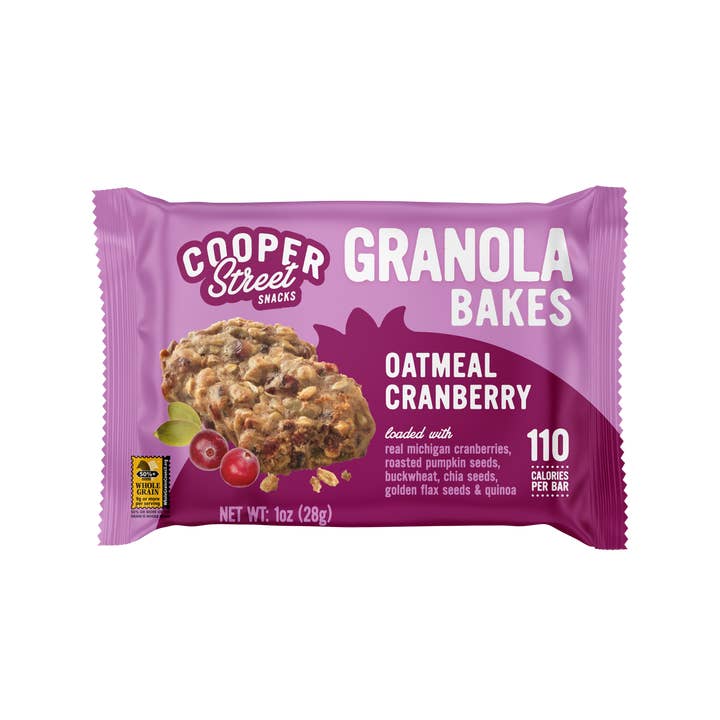 Cooper Street - Vente Granolas - Granola cuit à l'avoine Canneberge