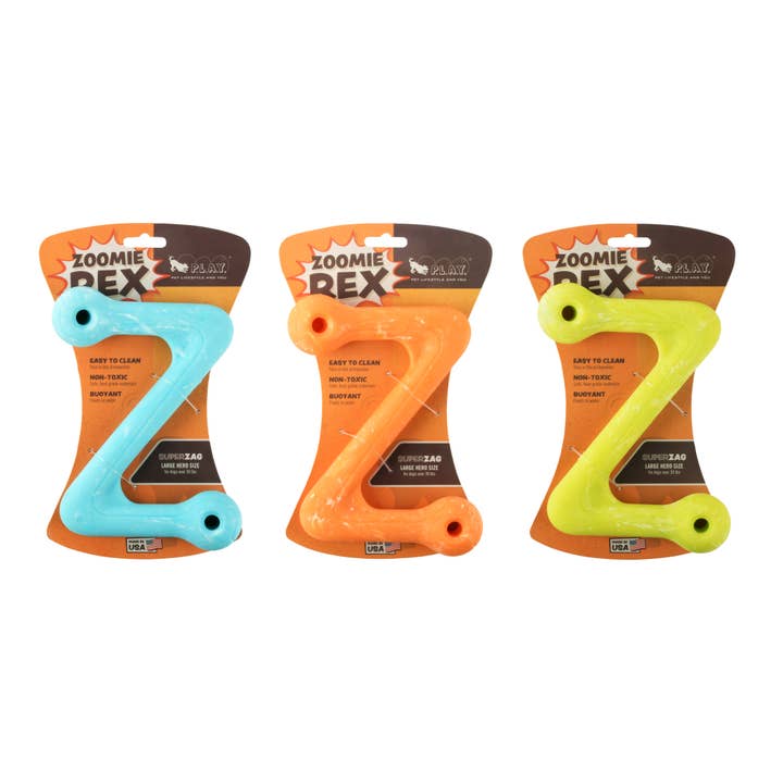 P.L.A.Y. Pet Lifestyle and You - Vente Jouet en corde – chien - ZoomieRex SuperZag