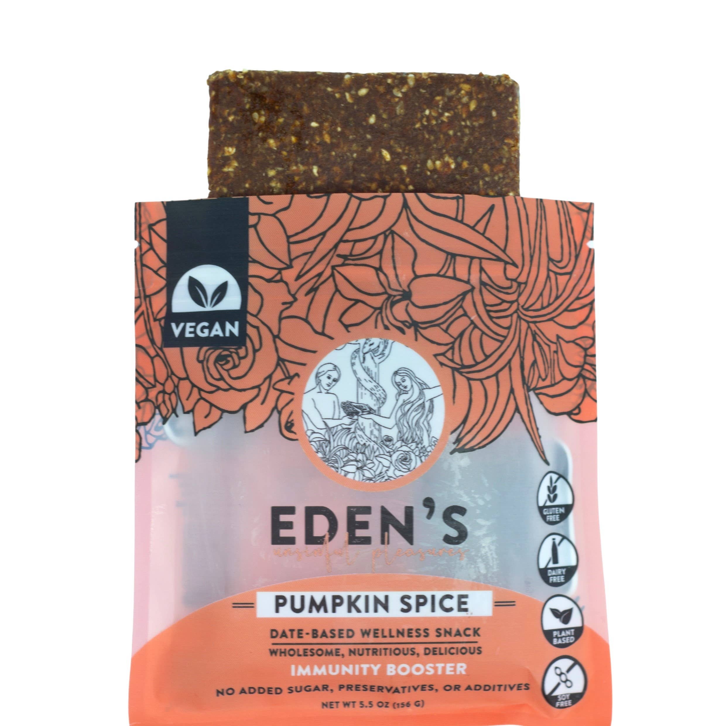 Eden's Unsinful Pleasures – wholesale Snack bar – Pumpkin Wellness Bars1