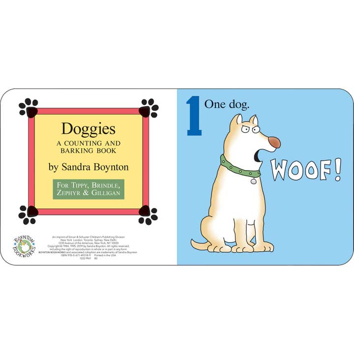Simon & Schuster - Wholesale Book - Kids - Doggies by Sandra Boynton