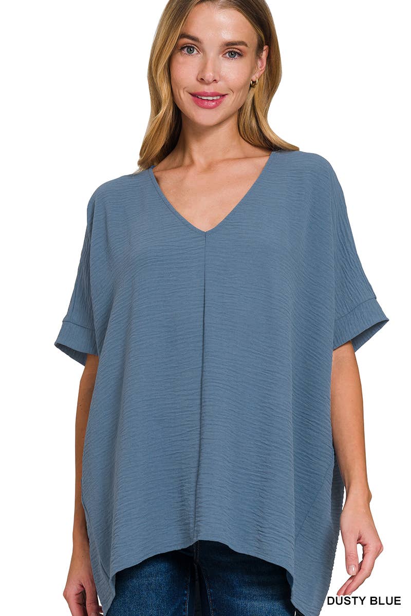 42POPS - Wholesale Blouse - Women's - `.Airflow Dolman Short Sleeve Top13