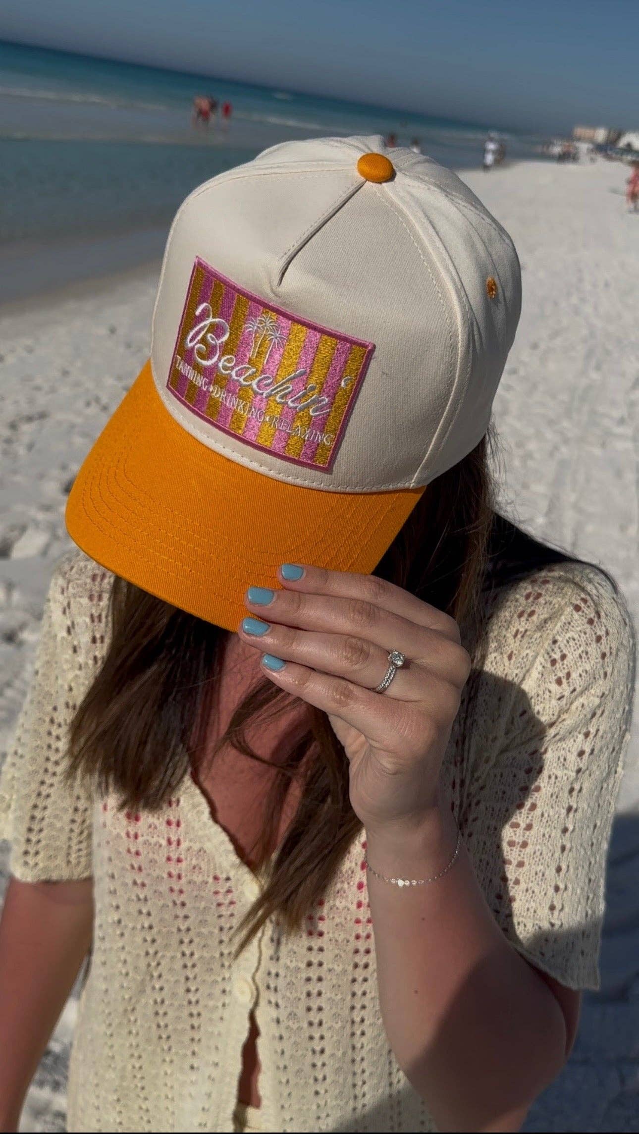 KENZKUSTOMZ - Vente Casquette de camionneur – femme - Beachin' - Casquette de camionneur vintage12
