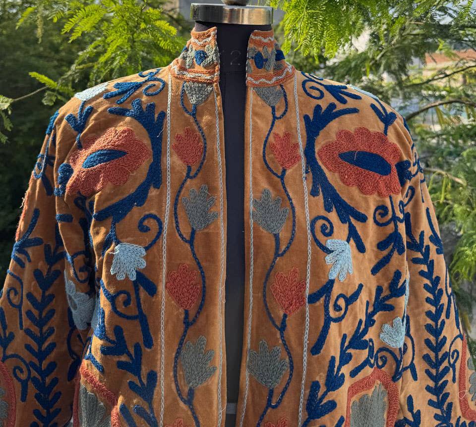 bhavnas boutique - Wholesale Jacket - Women's - Bohemian Style Coat Embroidery Cotton Suzani Coat Jacket 1