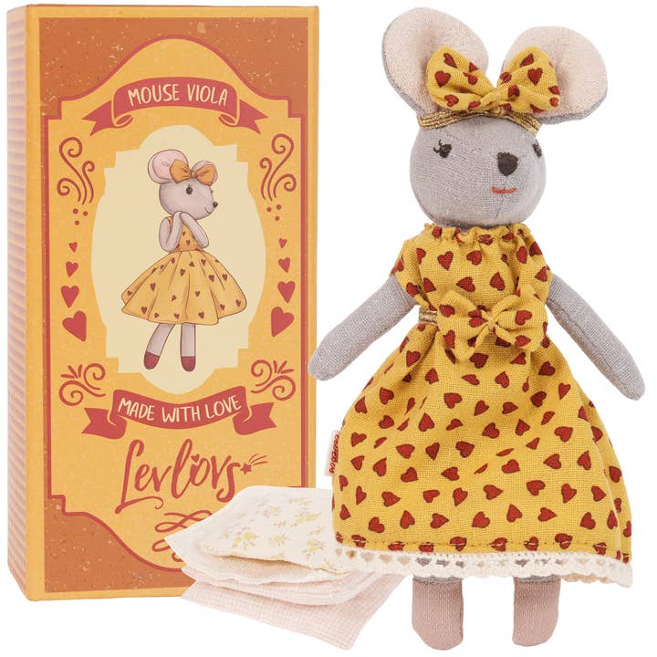 LEVLOVS - Wholesale Doll - Kids - LEVLOVS MOUSE VIOLA
