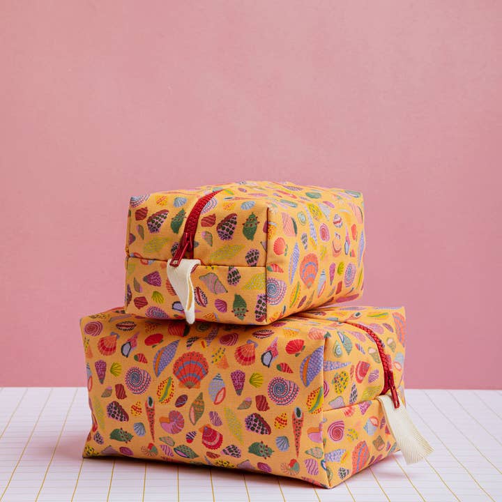 ECKE - Wholesale Makeup/Cosmetic Bag - Conchas Orange Vanity & Beauty Case 2