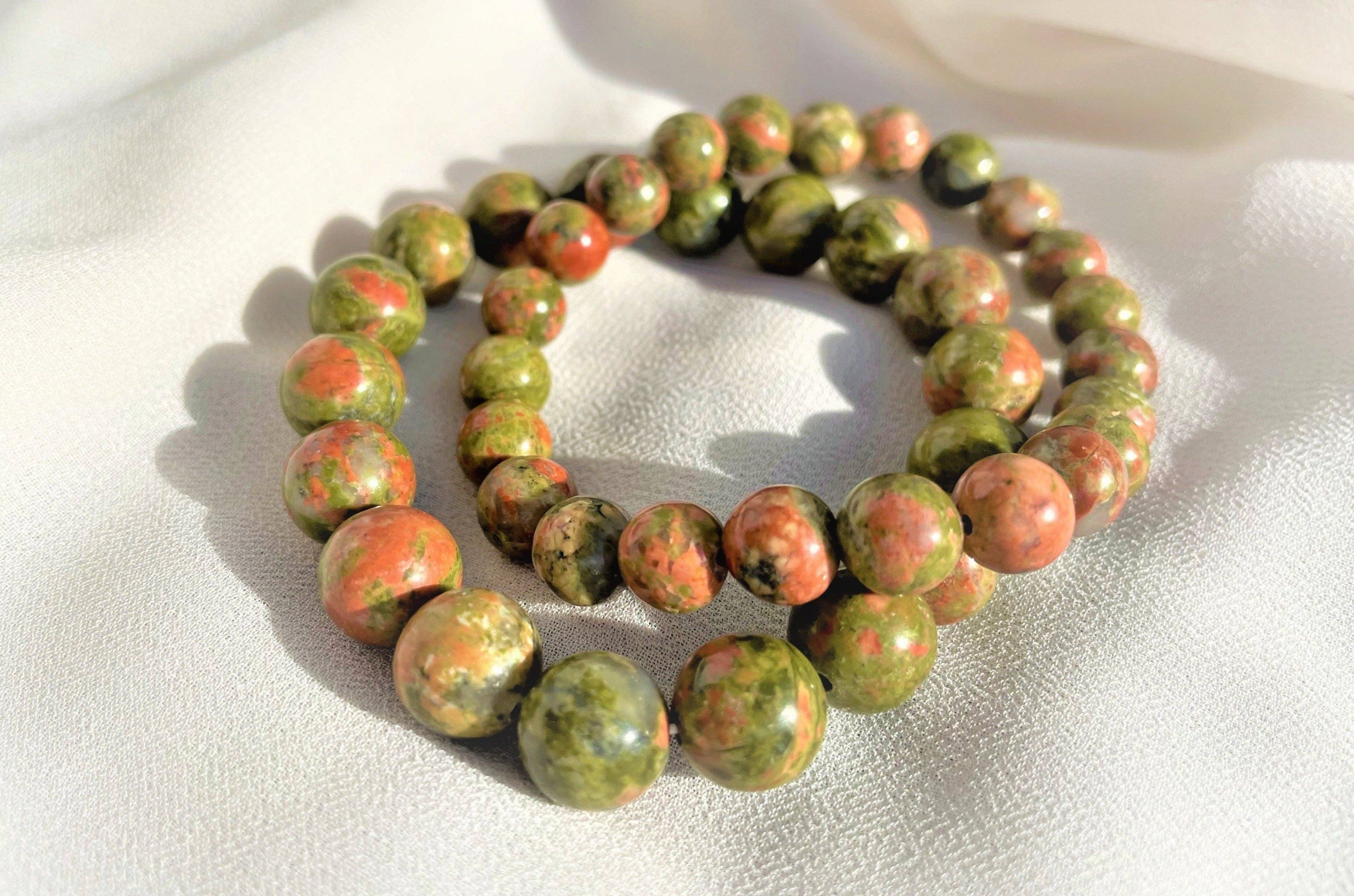 Mademoiselle Moana - Wholesale Beaded Bracelet - UNAKITE BRACELET - Balance/Love1