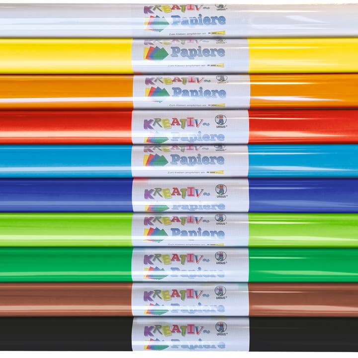 floral silk “intensive”, 10 rolls for wholesale by URSUS® / Buntpapierfabrik Ludwig Bähr GmbH & Co. KG