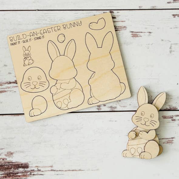 Pheasant & Needham Home Decor & Crafts - Wholesale DIY Craft Kit - DIY Easter Bunny Magnet Craft Kit1