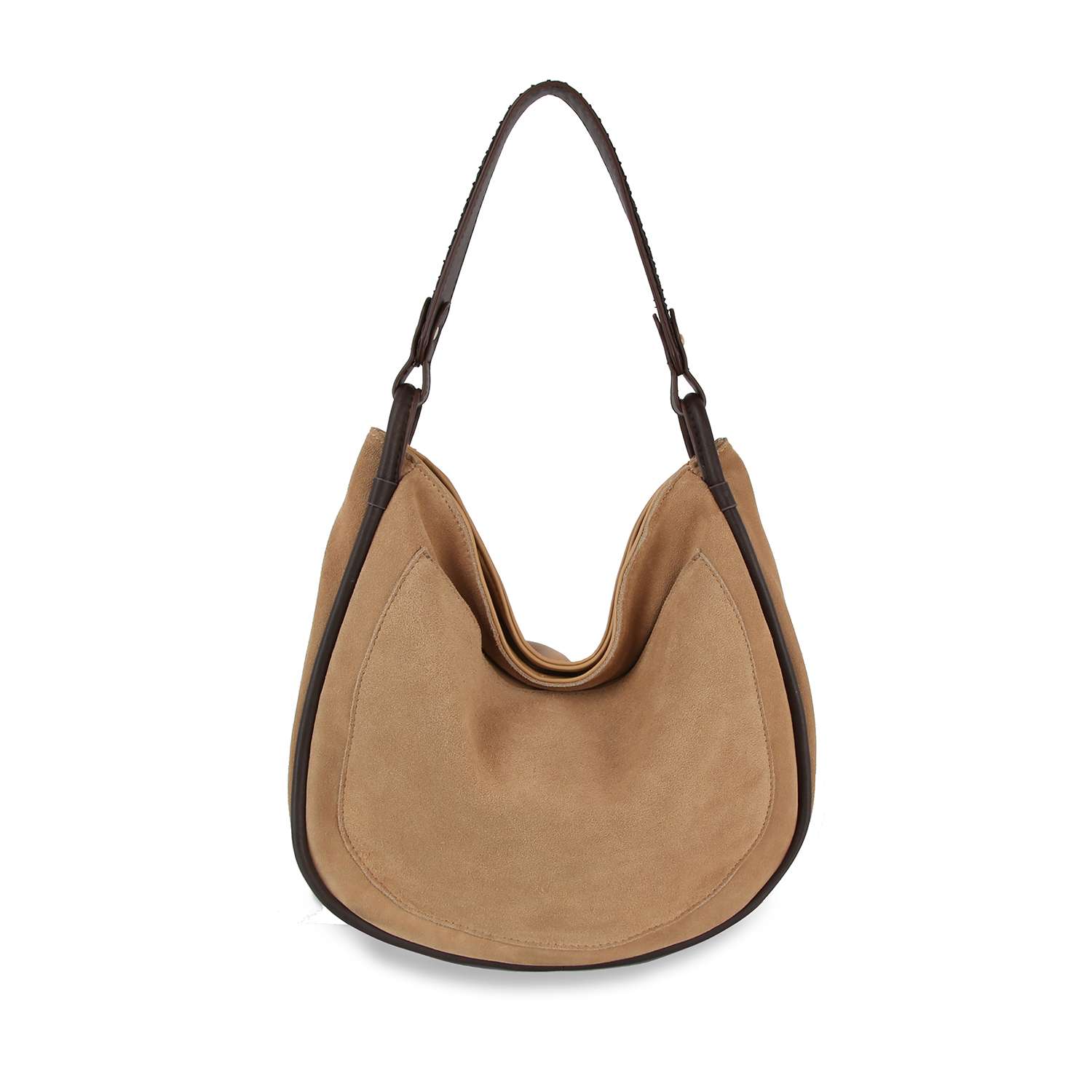 Handbag Factory Corp - Wholesale Shoulder Bag - Women's - Classic Genuine Leather Hobo Handbag3