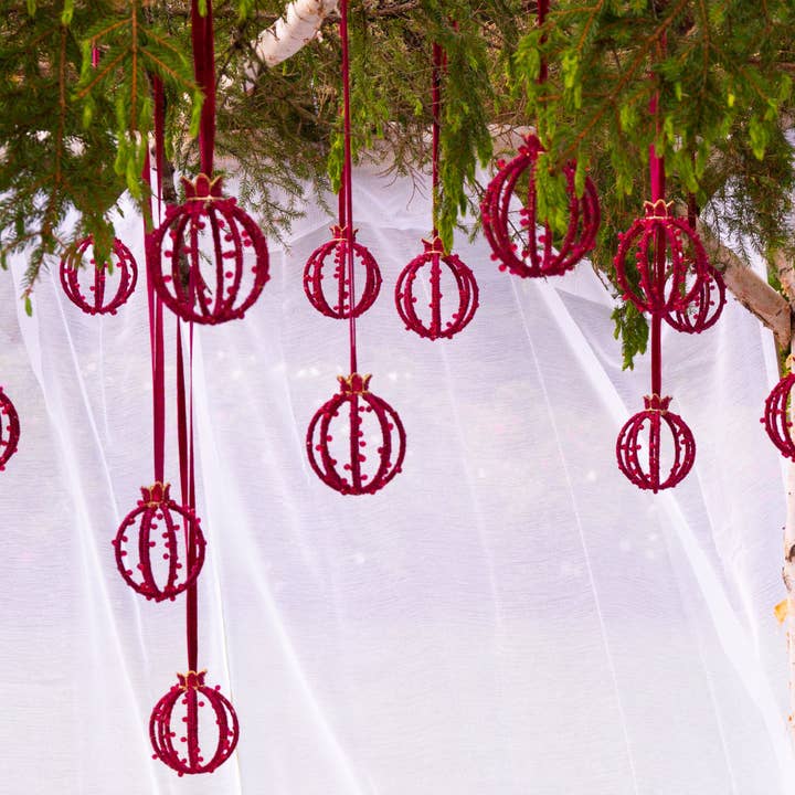 Adara Rituals - Wholesale Ornament - Delia Pomegranate Bauble