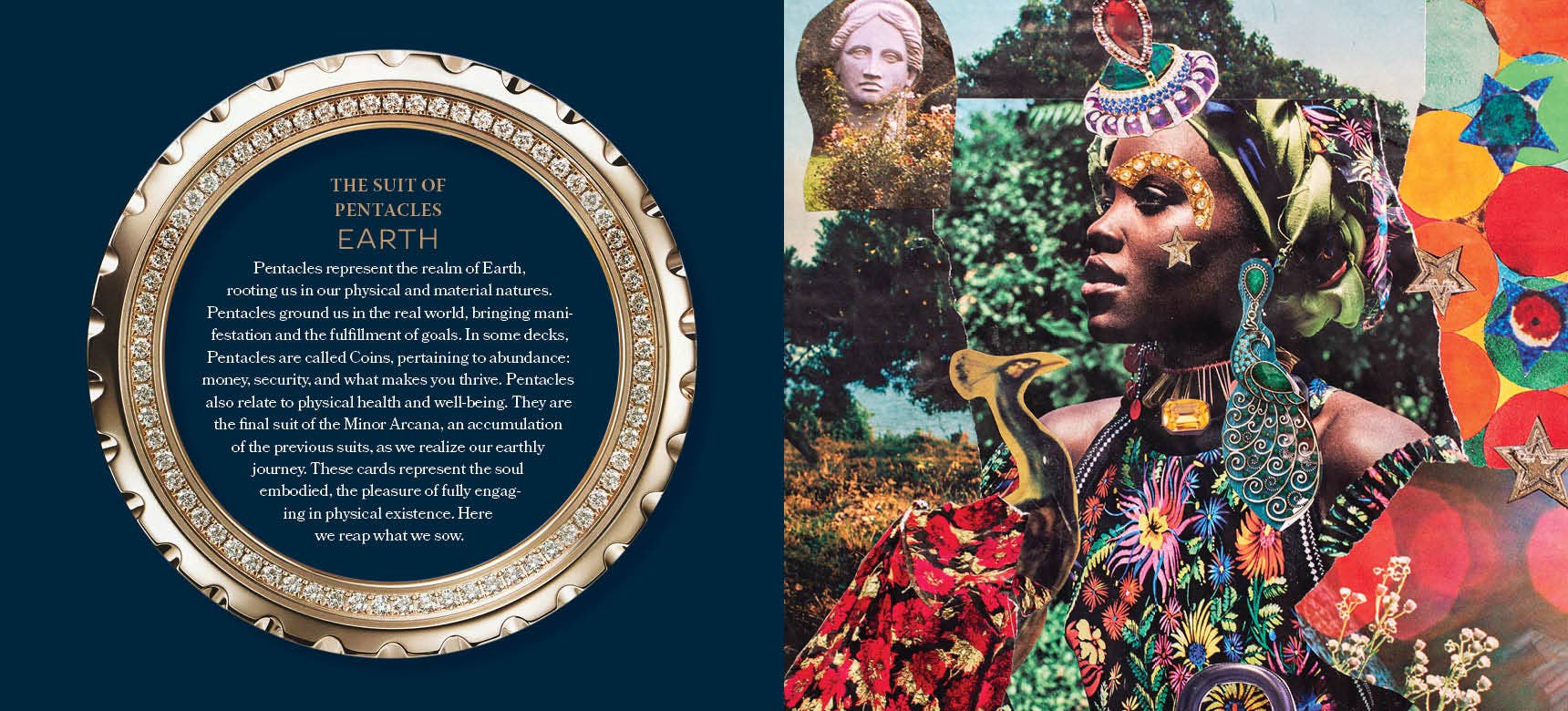 REDFeather - Vente Cartes de tarot - Couture Tarot : (Coffret de tarot avec 78 cartes et livre guide)5