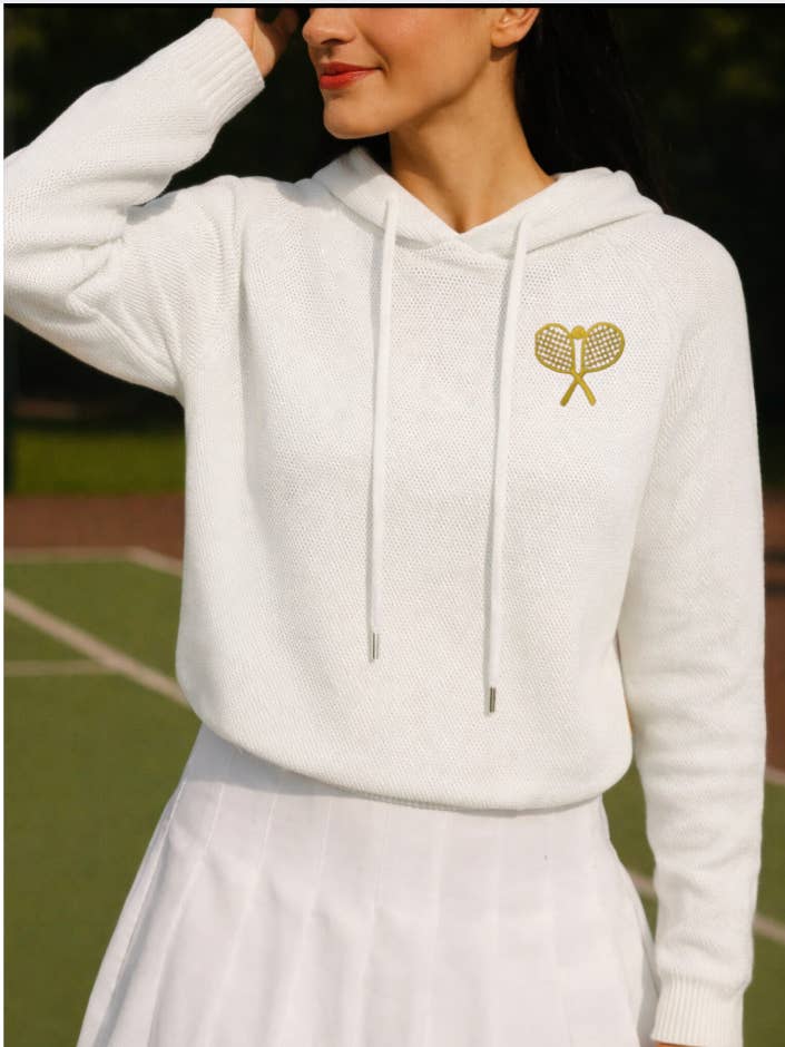 Sweater Hoodie - Off White for wholesale by Runway Athletics