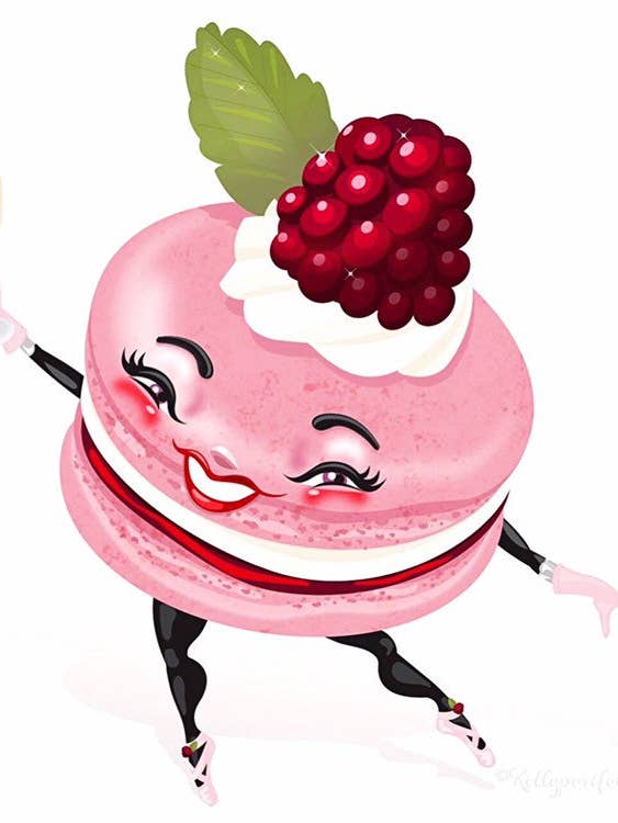 Macaron-Druck für den Großhandel von Kitschy Delish