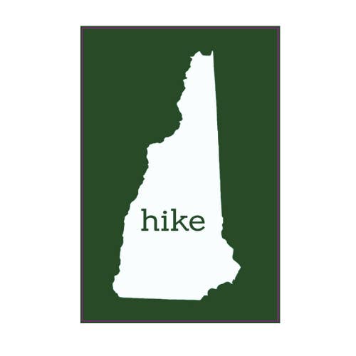 Hike New Hampshire Sticker for wholesale by Nahamsha Gifts