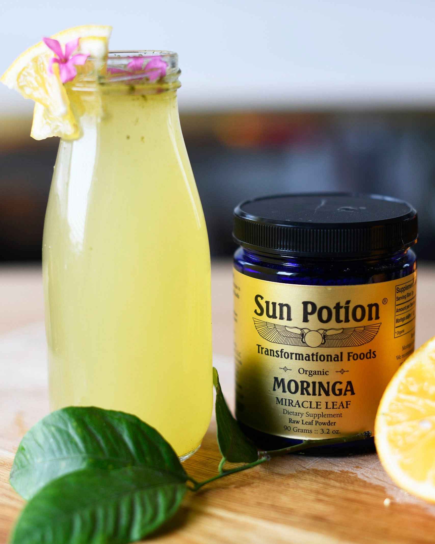 Sun Potion - Wholesale Proteïne/superfoodpoeder - Moringa Bladpoeder (Biologisch)1