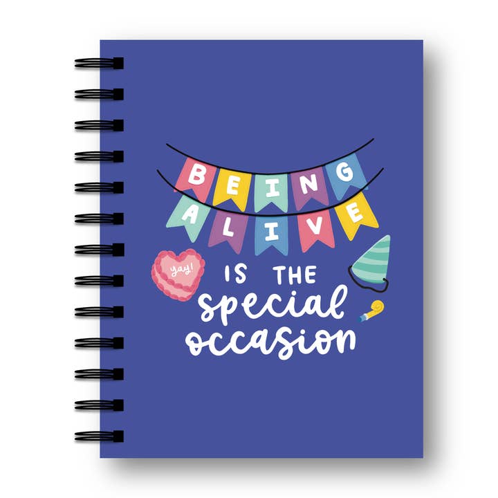 Being Alive is the Special Occasion Gratitude Journal for wholesale by Kyn You Believe It