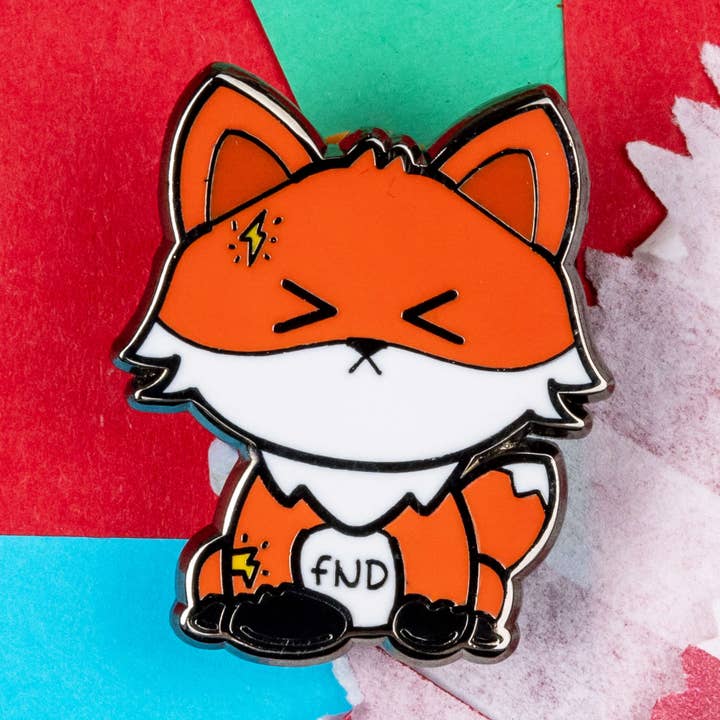 FND Enamel Pin - Funktionelle neurologische Störung für den Großhandel von Innabox Ltd
