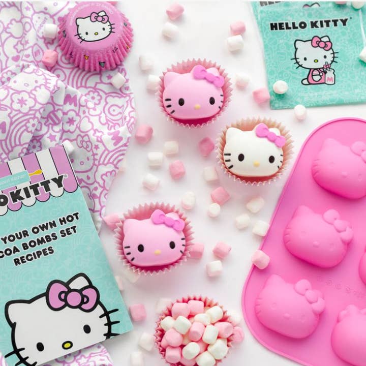 Handstand Kitchen - Vendita all'ingrosso Mix per cioccolata calda - Hello Kitty®, set di bombe al cacao calde fatte in casa