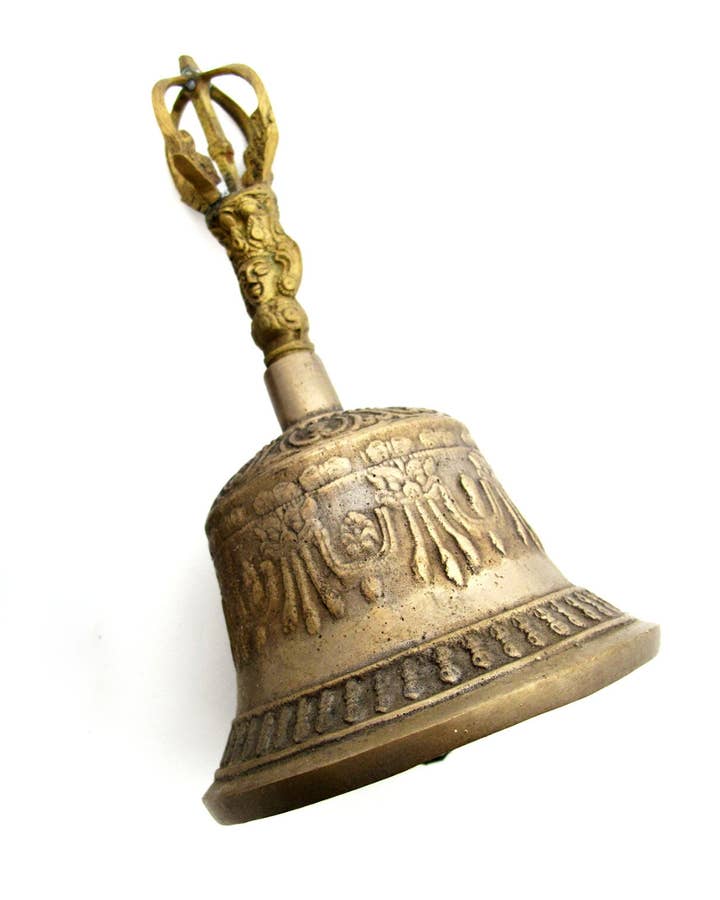 Tika - Wholesale Bell - Tibetan Brass Bell0