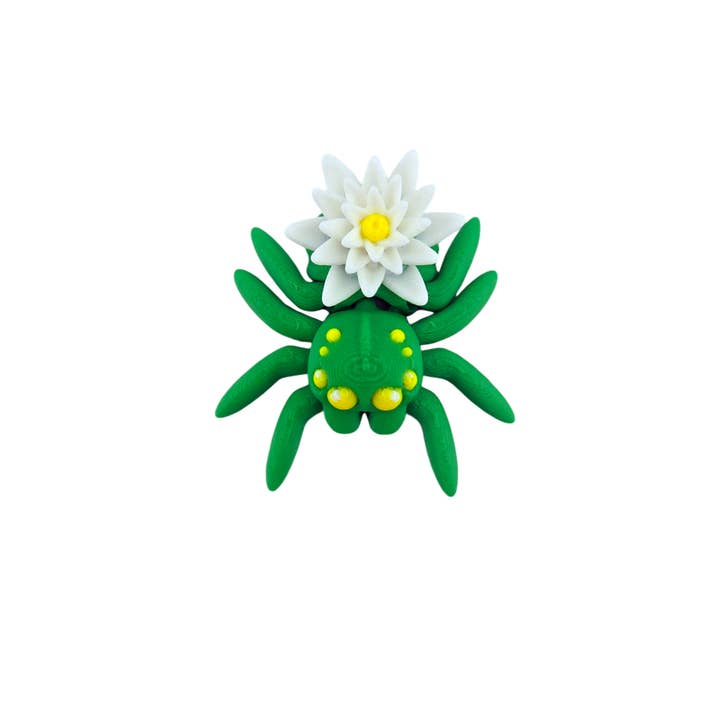 The Geek Galleria - Wholesale Fidget Toy - Kids - 10 Mini Spiders Articulated - 3D Printed Fantasy Creature - Cinderwing3d10