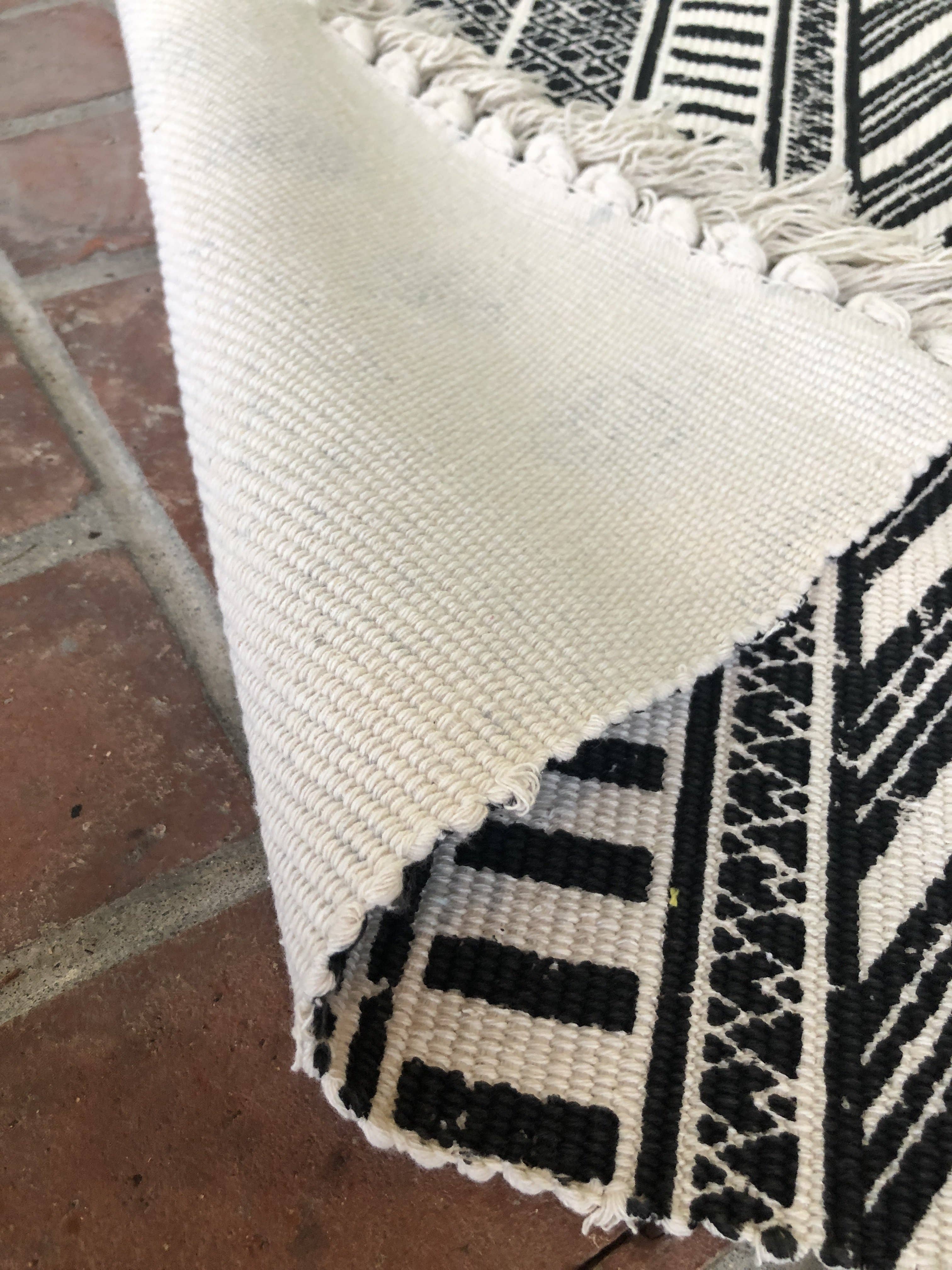 Nickel Designs Doormats - Vente Tapis - Tapis d'entrée aztèque à motif noir3